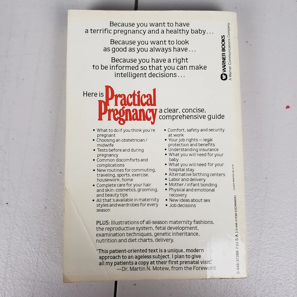 Practical Pregnancy Maxine Gold Wolfe Margot Goldsmith 1981 Vintage Paperback